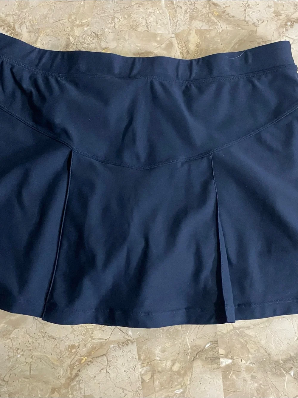 Nike Navy Blue Athletic Skort with Inner Shorts